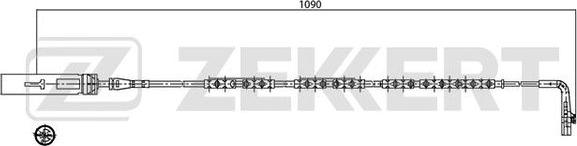 Zekkert BS-8032 - Indikators, Bremžu uzliku nodilums ps1.lv