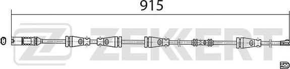 Zekkert BS-8021 - Indikators, Bremžu uzliku nodilums ps1.lv