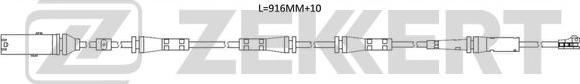 Zekkert BS-8130 - Indikators, Bremžu uzliku nodilums ps1.lv