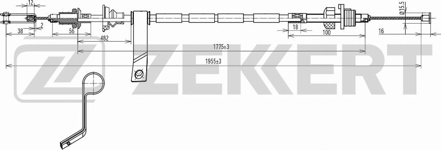 Zekkert BZ-1032 - Trose, Sajūga pievads ps1.lv