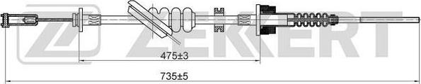 Zekkert BZ-1141 - Trose, Sajūga pievads ps1.lv