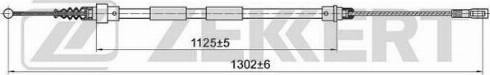 Zekkert BZ-1152 - Trose, Stāvbremžu sistēma ps1.lv