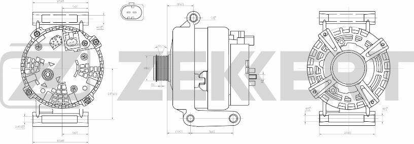 Zekkert GE-1009 - Ģenerators ps1.lv