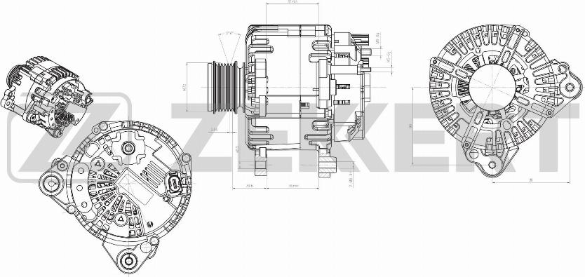 Zekkert GE-1004 - Ģenerators ps1.lv