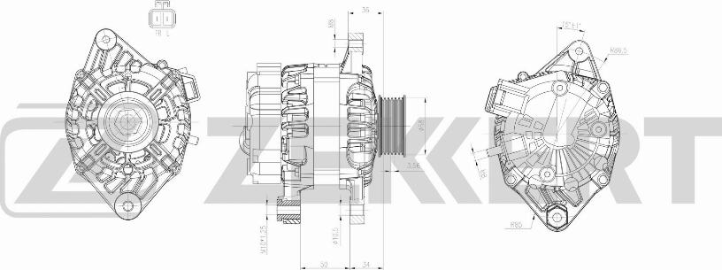 Zekkert GE-1002 - Ģenerators ps1.lv