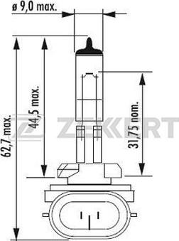 Zekkert LP-1068 - Kvēlspuldze, Miglas lukturis ps1.lv