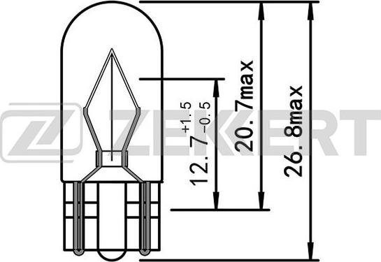 Zekkert LP-1143 - Kvēlspuldze, Pagriezienu signāla lukturis ps1.lv