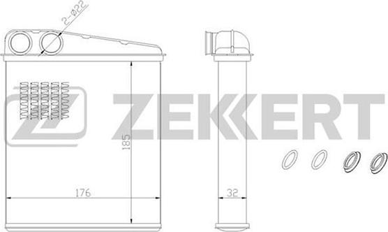 Zekkert MK-5054 - Siltummainis, Salona apsilde ps1.lv