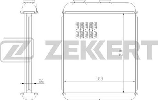 Zekkert MK-5081 - Siltummainis, Salona apsilde ps1.lv