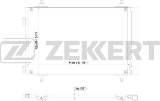 Zekkert MK-3093 - Kondensators, Gaisa kond. sistēma ps1.lv