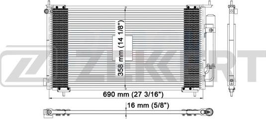 Zekkert MK-3042 - Kondensators, Gaisa kond. sistēma ps1.lv