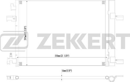 Zekkert MK-3004 - Kondensators, Gaisa kond. sistēma ps1.lv