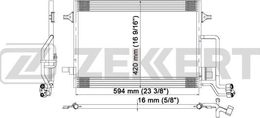 Zekkert MK-3020 - Kondensators, Gaisa kond. sistēma ps1.lv