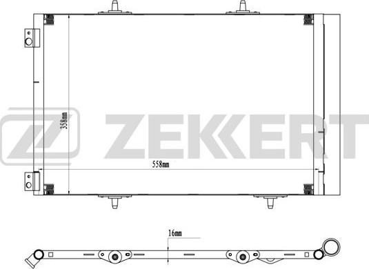 Zekkert MK-3180 - Kondensators, Gaisa kond. sistēma ps1.lv