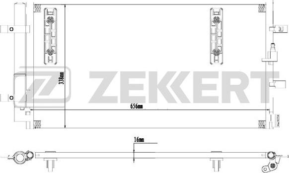 Zekkert MK-3179 - Kondensators, Gaisa kond. sistēma ps1.lv