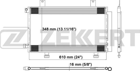 Zekkert MK-3173 - Kondensators, Gaisa kond. sistēma ps1.lv