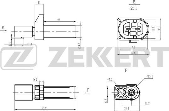 Zekkert SE-4040 - Impulsu devējs, Kloķvārpsta ps1.lv