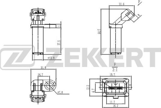 Zekkert SE-4047 - Impulsu devējs, Kloķvārpsta ps1.lv