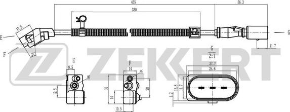 Zekkert SE-4050 - Impulsu devējs, Kloķvārpsta ps1.lv