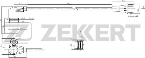 Zekkert SE-4035 - Impulsu devējs, Kloķvārpsta ps1.lv