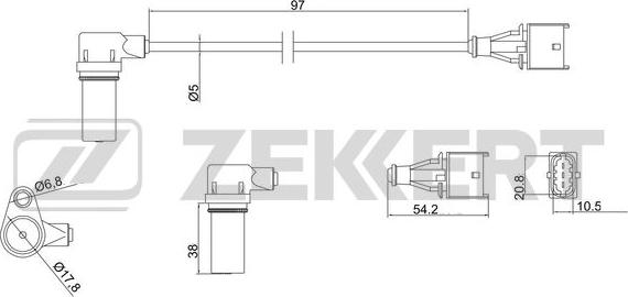 Zekkert SE-4033 - Impulsu devējs, Kloķvārpsta ps1.lv