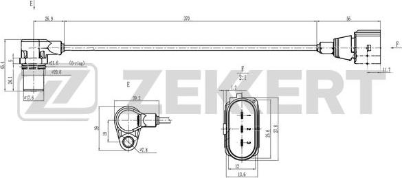 Zekkert SE-4077 - Impulsu devējs, Kloķvārpsta ps1.lv