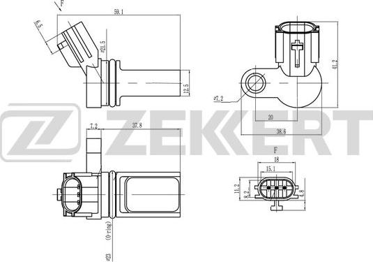 Zekkert SE-4120 - Impulsu devējs, Kloķvārpsta ps1.lv