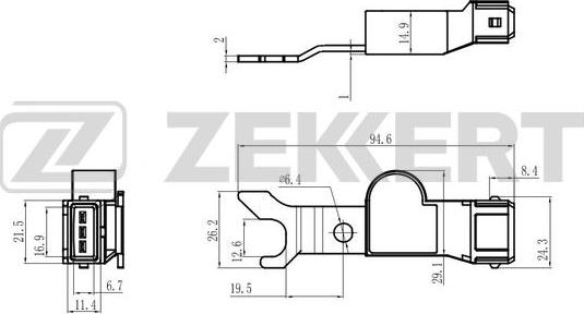 Zekkert SE-5058 - Devējs, Sadales vārpstas stāvoklis ps1.lv