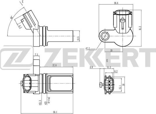 Zekkert SE-5016 - Devējs, Sadales vārpstas stāvoklis ps1.lv