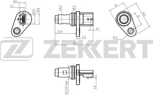 Zekkert SE-5037 - Devējs, Sadales vārpstas stāvoklis ps1.lv