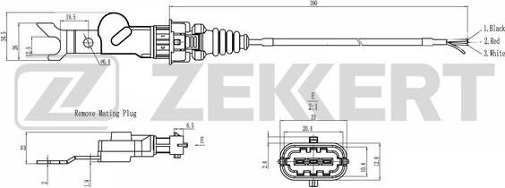 Zekkert SE-5021 - Devējs, Sadales vārpstas stāvoklis ps1.lv