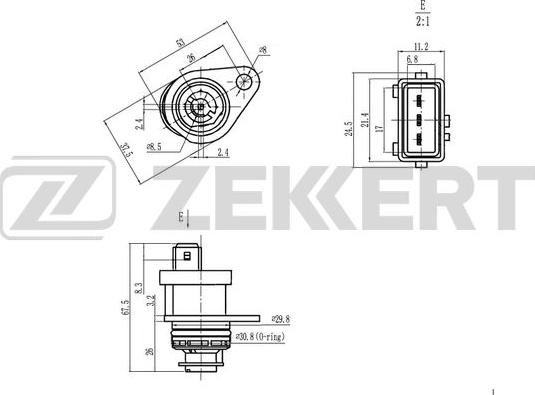 Zekkert SE-8506 - Devējs, Ātrums ps1.lv