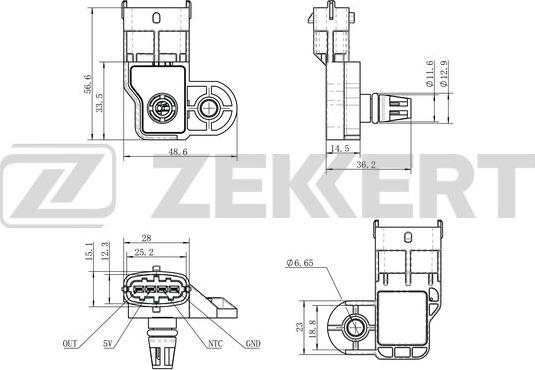 Zekkert SE-2024 - Gaisa masas mērītājs ps1.lv