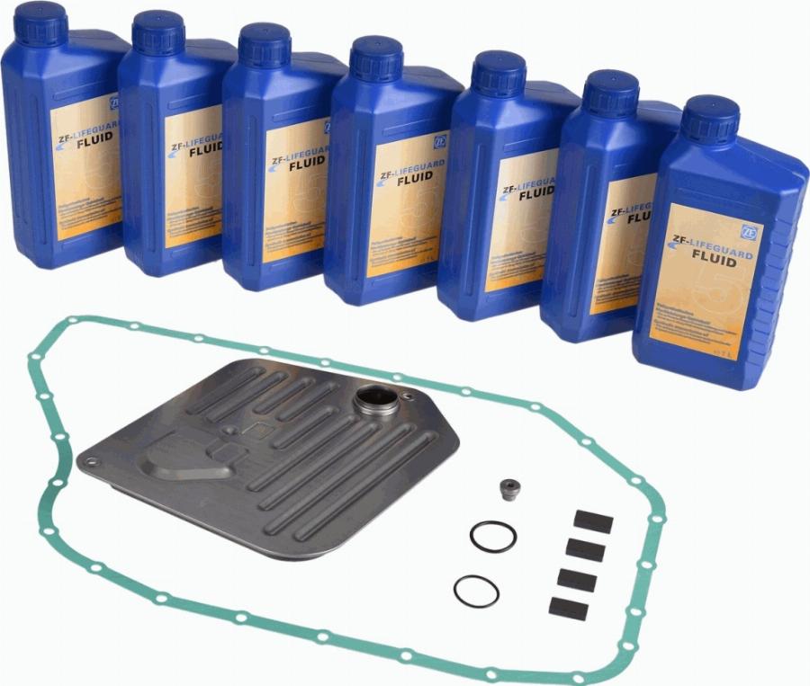 ZF 1058.298.047 - Rez. daļu komplekts, Autom. pārnesumkārbas eļļas maiņa ps1.lv