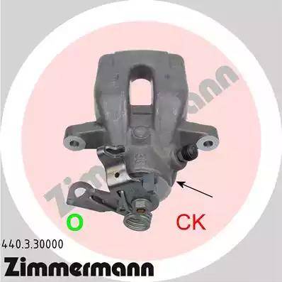 Zimmermann 440.3.30000 - Bremžu suports ps1.lv