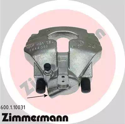 Zimmermann 600.1.10031 - Bremžu suports ps1.lv