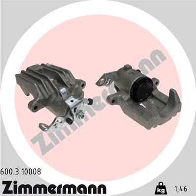 Zimmermann 600.3.10008 - Bremžu suports ps1.lv