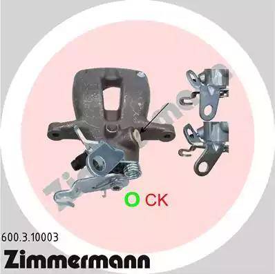 Zimmermann 600.3.10003 - Bremžu suports ps1.lv