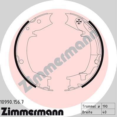 Zimmermann 10990.156.7 - Bremžu loku kompl., Stāvbremze ps1.lv