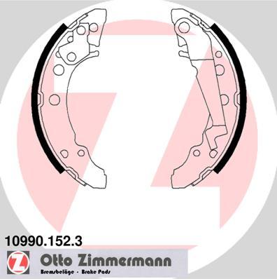 Zimmermann 10990.152.3 - Bremžu loku komplekts ps1.lv