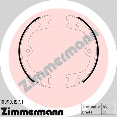 Zimmermann 10990.157.1 - Bremžu loku kompl., Stāvbremze ps1.lv