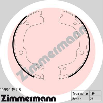 Zimmermann 10990.157.8 - Bremžu loku kompl., Stāvbremze ps1.lv