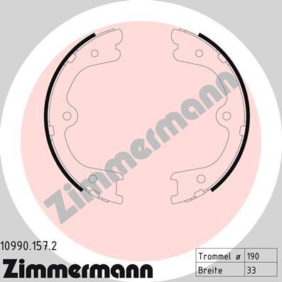 Zimmermann 10990.157.2 - Bremžu loku kompl., Stāvbremze ps1.lv