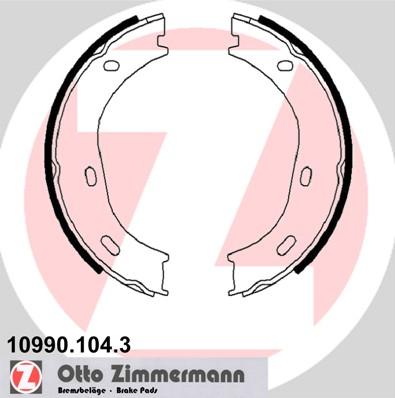 Zimmermann 10990.104.3 - Bremžu loku kompl., Stāvbremze ps1.lv