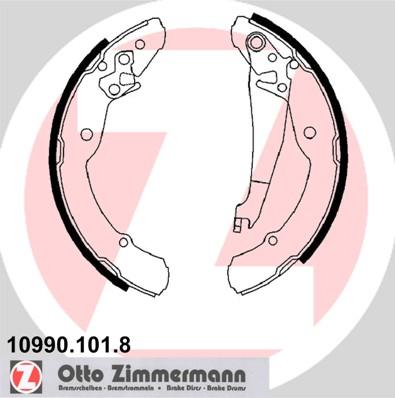 Zimmermann 10990.101.8 - Bremžu loku komplekts ps1.lv