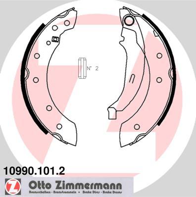 Zimmermann 10990.101.2 - Bremžu loku komplekts ps1.lv