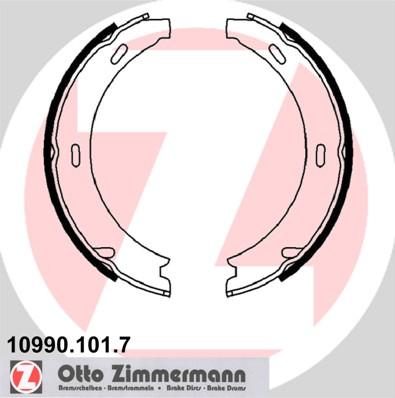 Zimmermann 10990.101.7 - Bremžu loku kompl., Stāvbremze ps1.lv