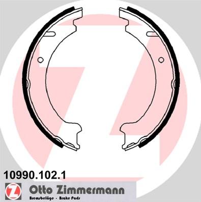 Zimmermann 10990.102.1 - Bremžu loku kompl., Stāvbremze ps1.lv