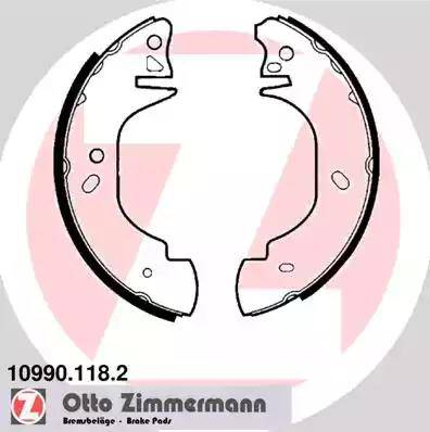 Zimmermann 10990.118.2 - Bremžu loku komplekts ps1.lv