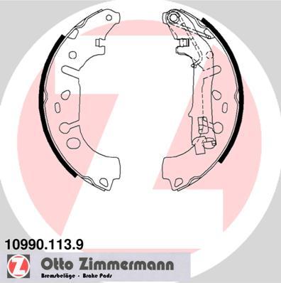 Zimmermann 10990.113.9 - Bremžu loku komplekts ps1.lv